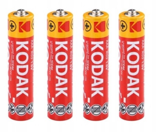 Kodak AAA zinkovo-uhlíková batéria (R3) 30 ks.