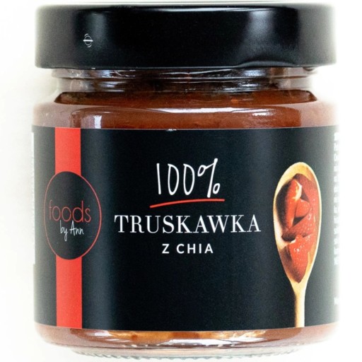 Foods by Ann Jahodový džem s chia - 200 g