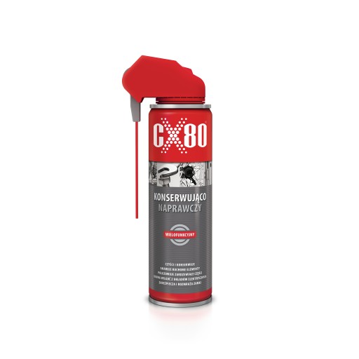 CX-80 250 ml udržuje mazivá Uľahčuje štartovanie