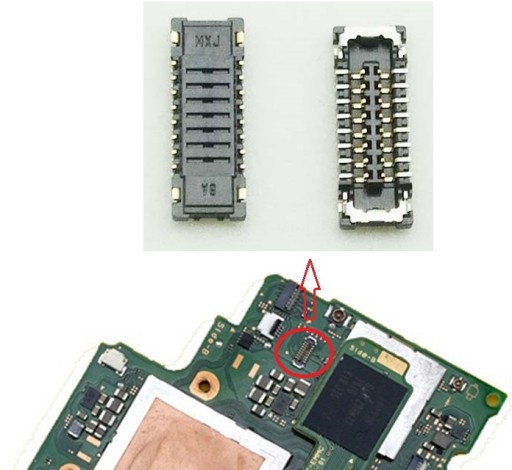 KONEKTOR FPC ZÁSUVKA ČÍTAČKY KARIET microSD SD SPÍNAČ