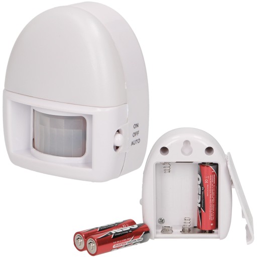 3xLED nočná lampa s pohybovým senzorom, 3xAA