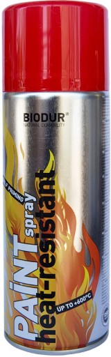 TEPLOTOLNÝ SMALT 400ml ČERVENÝ AEROSOL V SPREJ