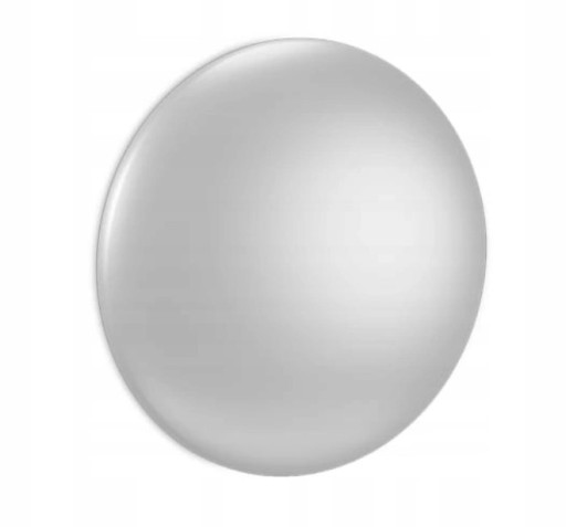 Dvere BUMP na stenu, priemer 40, GREY, samolepiace
