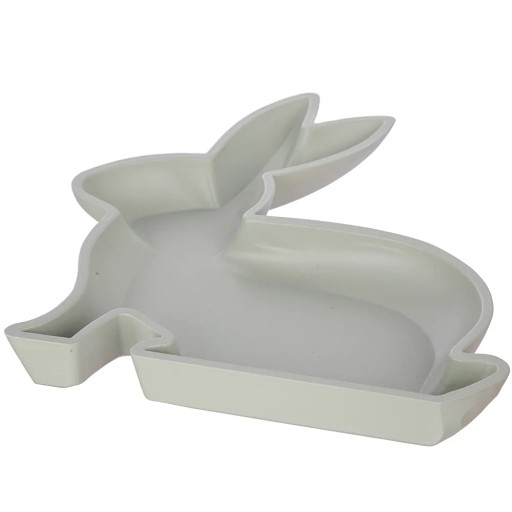 Tanier, tanier, zajačik, zelený tanier, veľkonočný tanier, Altom Design
