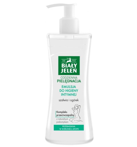Biały Jeleń emulzia pre INTÍMNU HYGIENU so šalviou a uhorkou 265ml