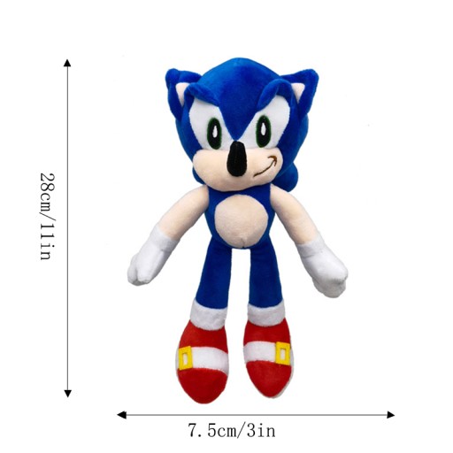 Plyšový maskot Super Sonic The Hedgehog Plyšová hračka