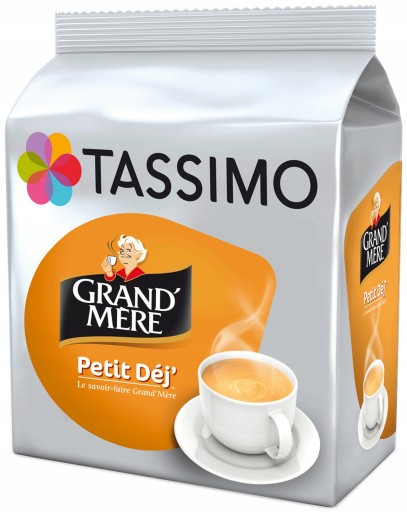 Tassimo Grand Mere Petit Dej kapsuly 16 kusov