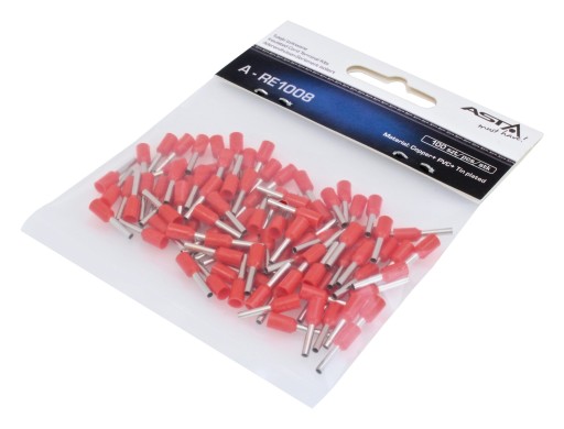 IZOLOVANÝ RUKÁV 1,0 mm² – 100 KS. ASTA A-RE1008