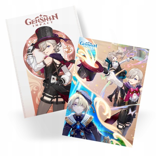 A3 Genshin Impact Lyney plagát NA VÝBER