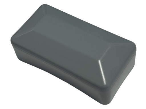 ČIAPKA PV PROFILU 80x40 mm FOTOVOLTAIKA ŠEDÁ