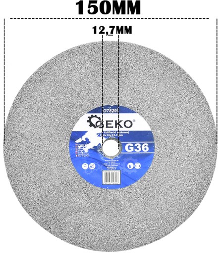 Kotúčová brúska stolná 150x16x12,7mm G36