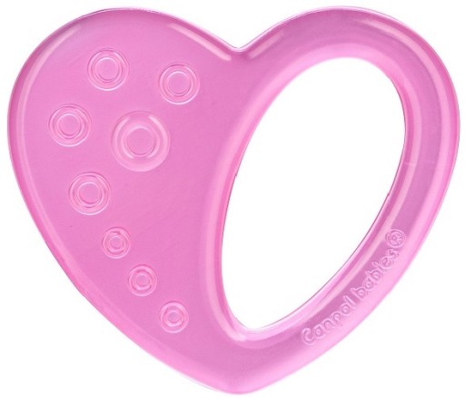 Vodné hryzátko Canpol Baby HEART pre bábätká