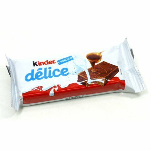 Kinder Delice Ferrero piškótová tyčinka 3 ks 39g plnená čokoládovou sušienkou
