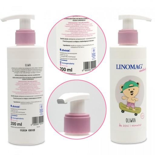 LINOMAG OLIVOVÝ PRE BOJČATÁ a deti 0+ 200ml