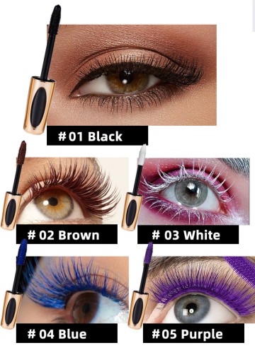 5D Mascara Mascara s hodvábnou modrou J4