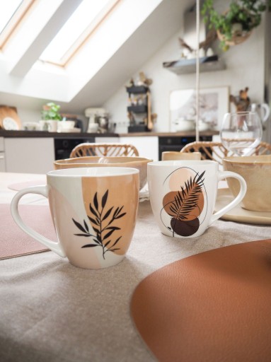 EARTH COLORS HRNČEK 400ML PORCELÁN NA KÁVU