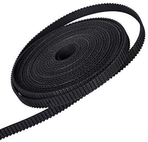 GT2 ODBERACÍ PÁS 6mm OCELOVÉ JADRO - 1m
