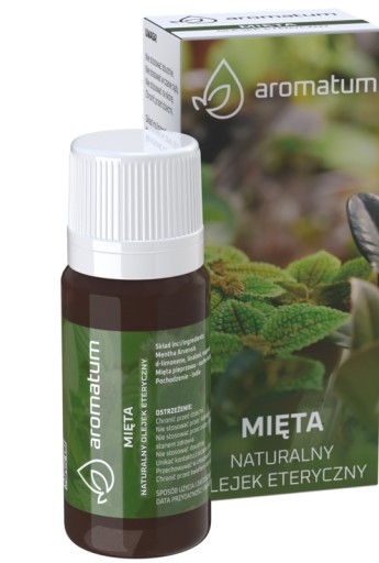 PRÍRODNÁ PRÍCHUŤ Mätový esenciálny olej MäTA 12ml SAUNA