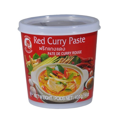 RED CURRY PASTE 400G KOHÚT ZNAČKY