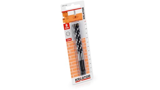 Vrtáky do betónu 8x120 mm HEX rukoväť 2 kusy Kreator