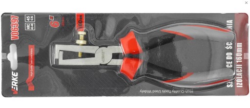 IZOLAČNÉ STIERKOVACIE KLIEŠTE 160 MM VERKE