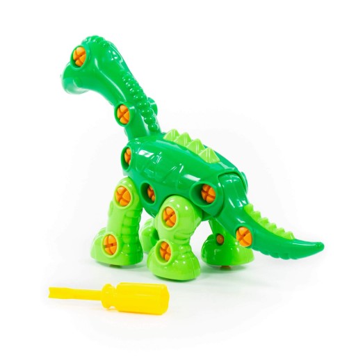 DINOSAUR demontovaný DIPLODOK 35 prvkov zmontovaných