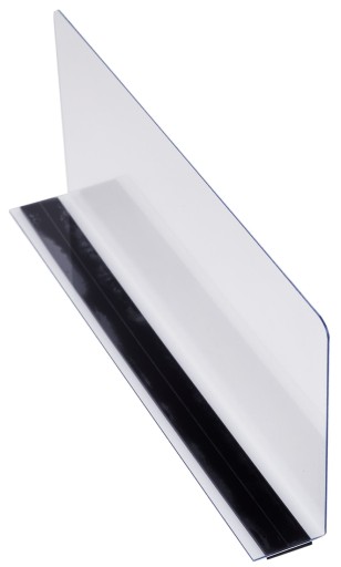 POLIČOVÝ SEPARATOR S MAGNETICKOU PÁSKOU - H-100 L-350 MM