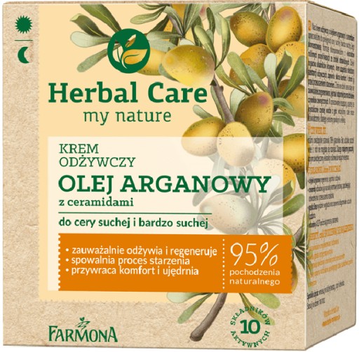 Farmona Herbal Care Výživný krém s arganovým olejom na deň a noc 50ml
