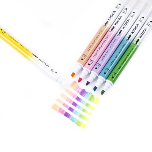 Kidea Erasable Pastel Highlighters 6 ks Pisa