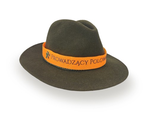 Výstražný náramok pre POĽOVNÍKA, vyšívaný nápisom HUNTING LEAD