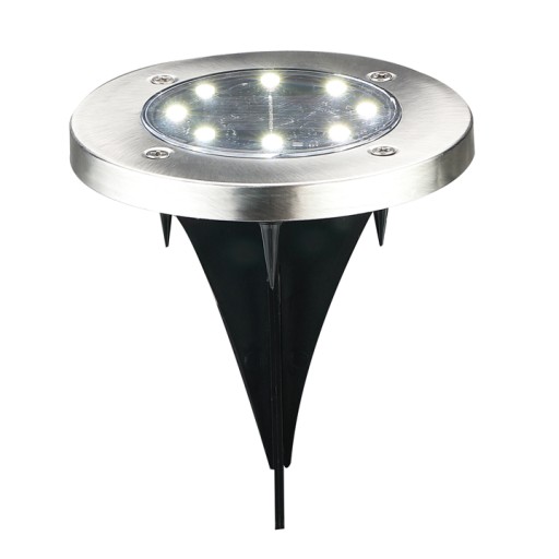 LED SOLÁRNE LAMPA SO SÚMRAKOVÝM SNÍMAČOM UZEMNENÝ VONKAJŠIE 6000K