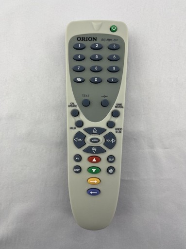 Diaľkový ovládač pre TV ORION RC-R01-0H T1428/T2127/T2128/MTX/MTXS Originál nový