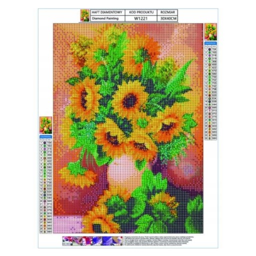 DIAMANTOVÉ VYŠÍVACIE KORÁLKY MOZAIKA 5D SET OBRAZ DIAMANTOVÁ MAĽBA 30x40CM