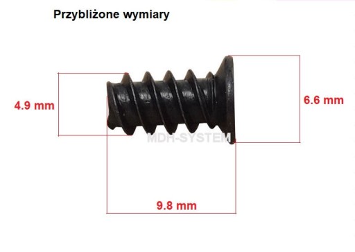 SKRUTKY VENTILÁTOR SKRUTKA 4 KS