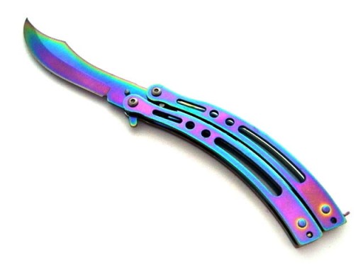 BALISONG CS:GO BOTTERFLY KNIFE N454E