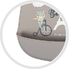 Canpol silikónový BIB s BONJOUR POCKET 4m+