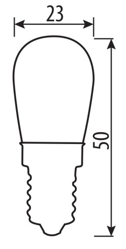 Žiarovka do šijacieho stroja 15W, GTV, BA15, 230V
