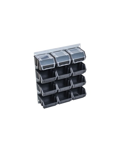 Ecobox stredne čierny