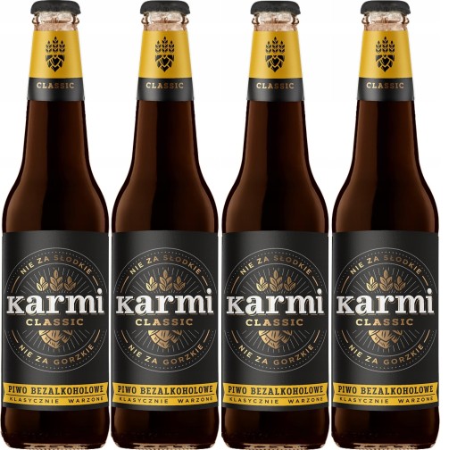 Karmi Classic fľaša na pivo nealko 4x 400ml