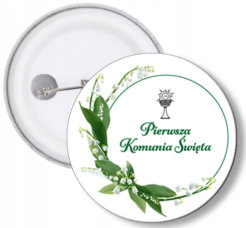 Pin Communion Brošňa Prvé sväté prijímanie Ďakujeme za hostí