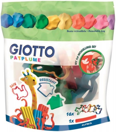 Formičky na plastelínu Giotto Patplume, 16 ks.