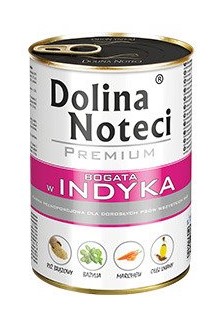 Dolina Noteci Prémiové mokré krmivo pre psov bohaté na morku 400g