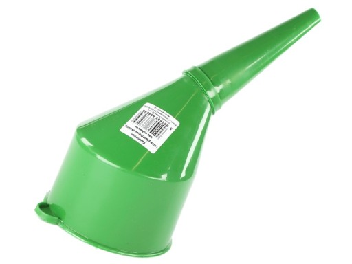 Plastový lievik, šikmý, bez rúčky, miska 13 cm