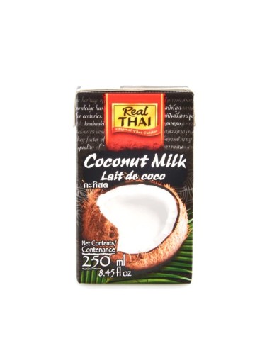 Kokosové mlieko 85% kokos Ázijská thajská kuchyňa 250ml Pravá thajská