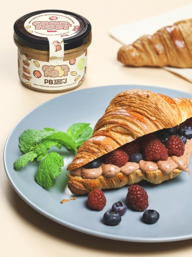 Arašidový krém s ríbezľami PB&J 200 g - Good Noot