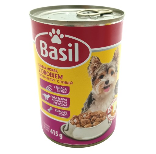 BAZILKA KRMIVO PRE PSA 415G 10KS HYDINY