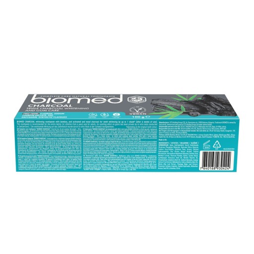 Bieliaca zubná pasta Biomed Charcoal Whitening 100g