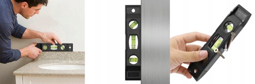MINI LEVEL MALÝ KOMPAKT S MAGNETOM 15CM