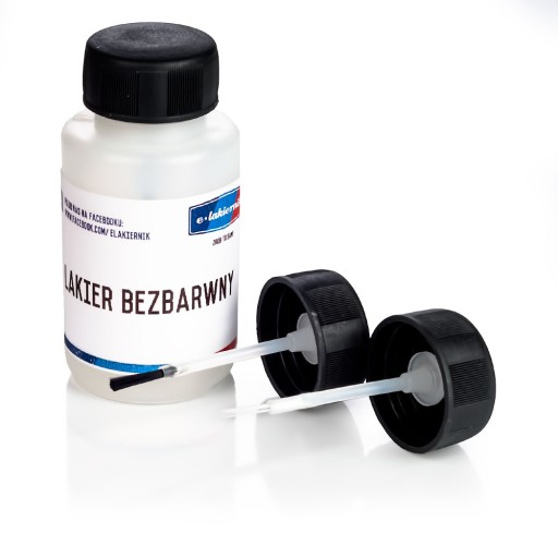 Car Clear Coat 50ml + 2 štetce Fľaša E-lak
