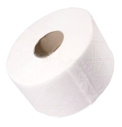 JUMBO biely TOALETNÝ PAPIER 100m CELULÓZA 1 rol. -SOLID POĽSKÝ VÝROBCA